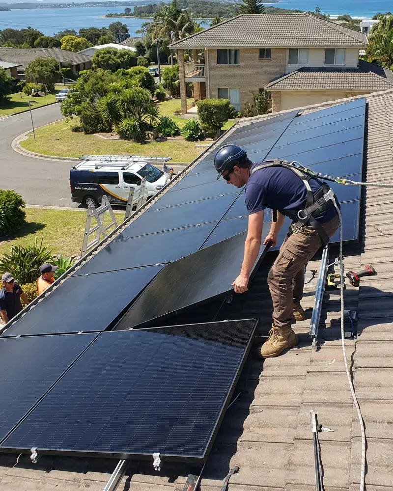 Lake Macquarie Solar Installation