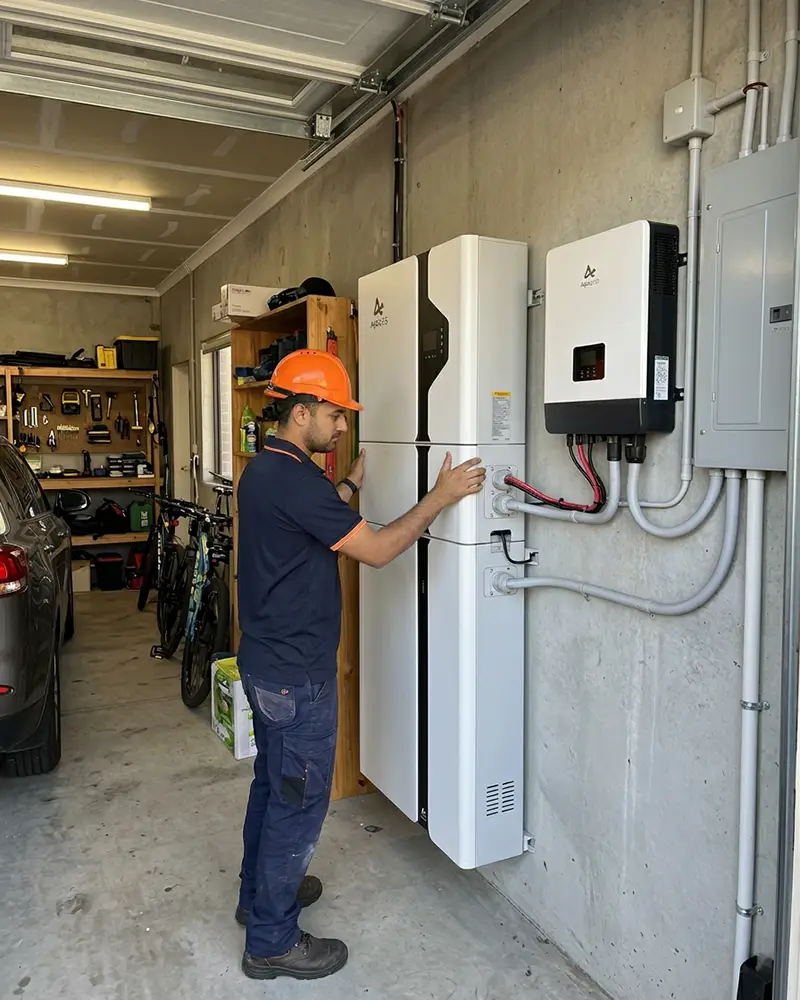 Solar-Battery-Installation Solar Battery Installation